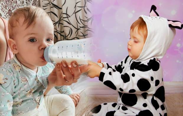 Симптоми на алергия към мляко при кърмачета