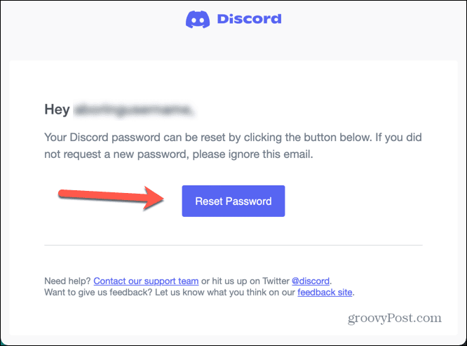 парола за нулиране на discord