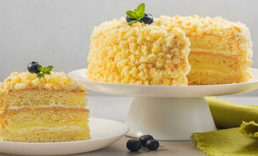 Как се прави торта мимоза Рецепта за торта мимоза на MasterChef! Италианска торта торта мимоза