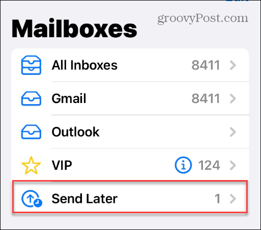 Планирайте имейли на iPhone