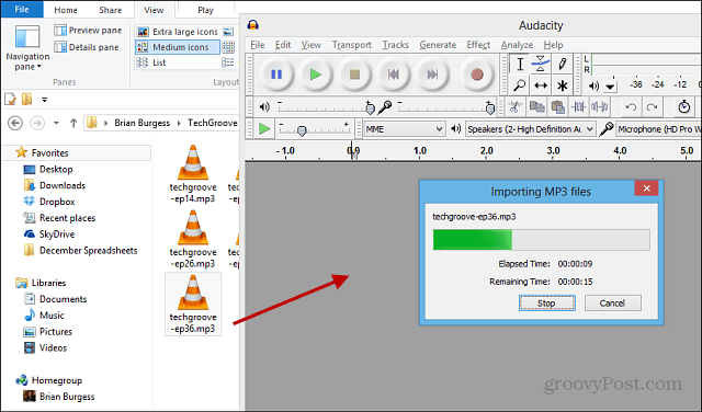 Как да изрежете сегменти от аудио подкастове или други MP3 файлове