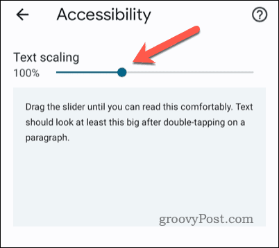 Променете опцията за мащабиране на текст в Chrome