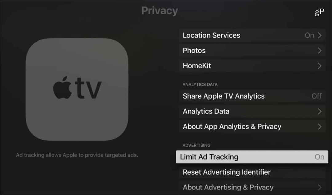 Как да ограничите проследяването на реклами Roku, Fire TV, Apple TV и Chromecast