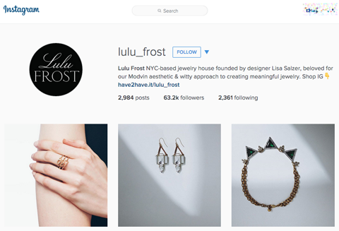 lulu frost instagram профил