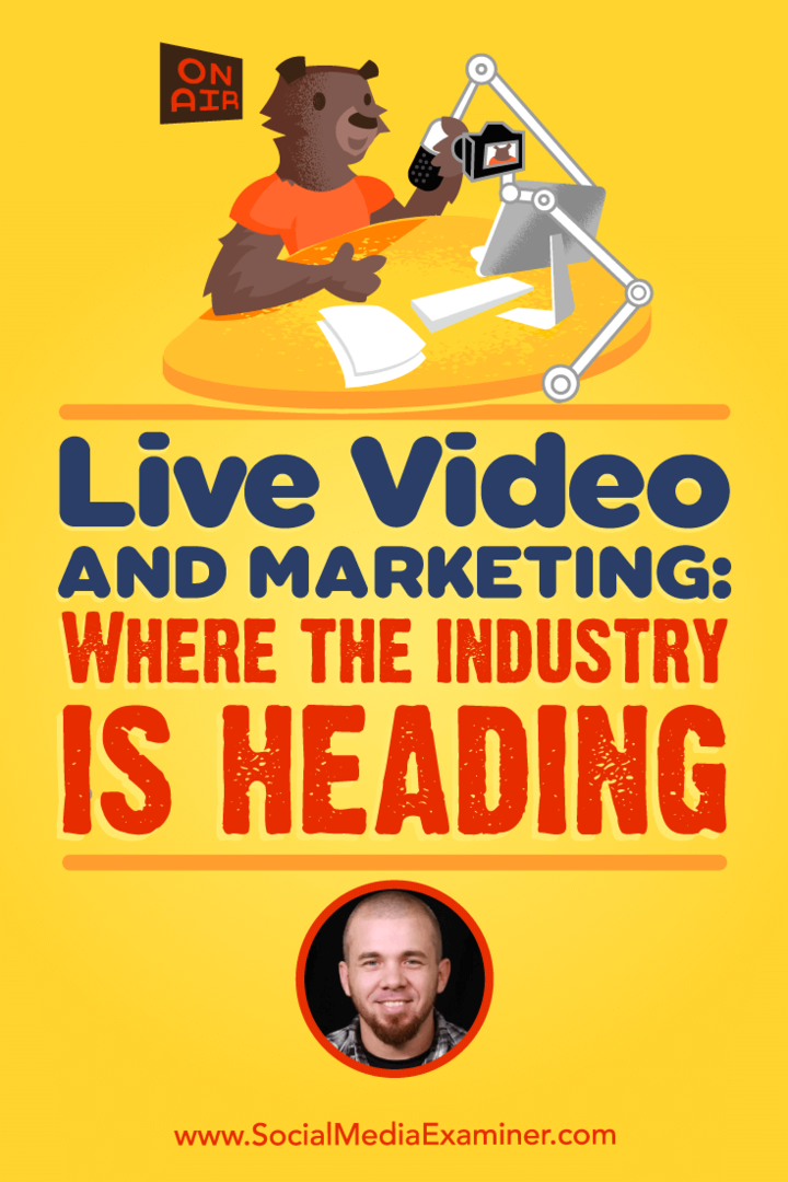 Видео на живо и маркетинг: Накъде се насочва индустрията с прозрения от Брайън Фанцо в подкаста за социални медии.