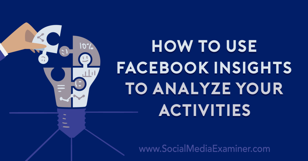 Как да използвате Facebook Insights за анализиране на вашите дейности от Анна Зоненберг