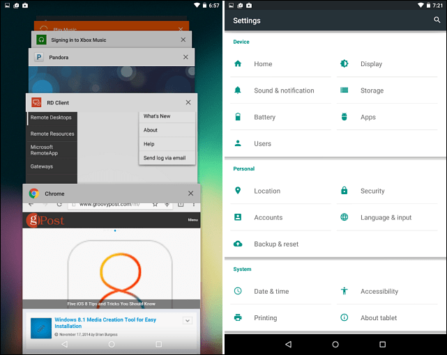 Инсталирайте Android 5.0 „Lollipop“ за Nexus 7 (2012)