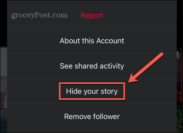 instagram скрийте вашата история