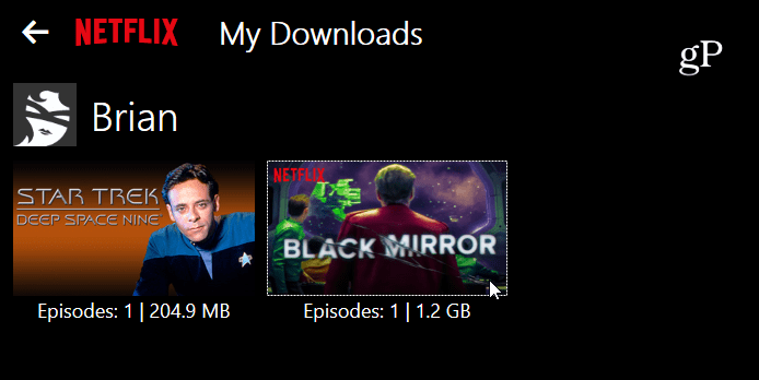 Моите изтегляния Netflix