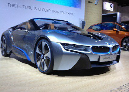 Автомобилно шоу в Лос Анджелис 2013 BMWi8concept