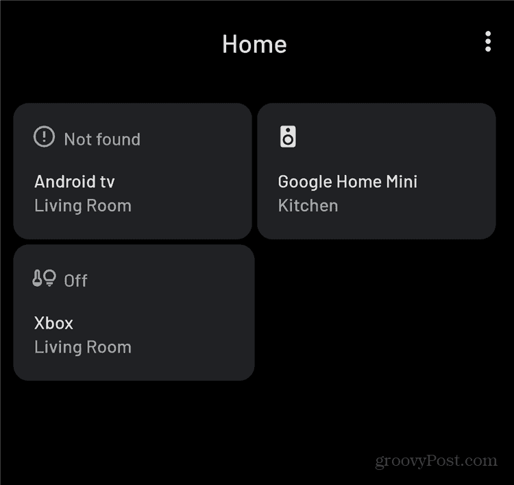 Android Smart Home контролира основното