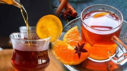 Как да си направим портокалов чай? Един различен вкус за вашите гости: Портокалов чай ​​с босилек