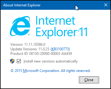 Microsoft прекратява поддръжката за стари версии на Internet Explorer