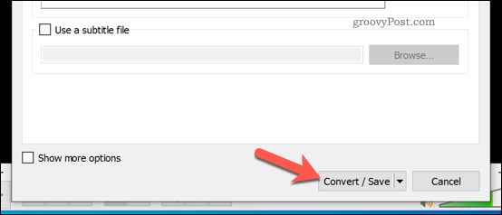 Конвертиране на видео файл във VLC за Windows