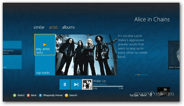Xbox Live получава приложение за музика на Rhapsody за 360 конзоли