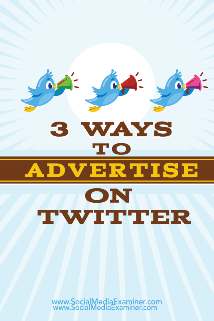 3 начина за рекламиране в Twitter: Проверка на социалните медии