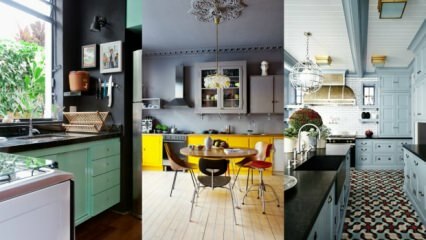 Цветни предложения за декорация на кухня