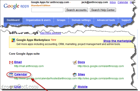 Разкриване на частен адрес URL адрес Календар на Google Приложения