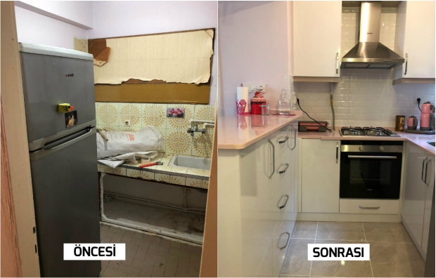 Реновиране на кухня на SinartiçArchitecture