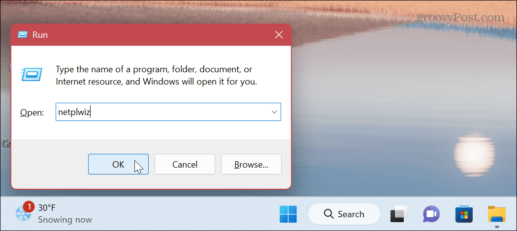 Изтрийте потребителски акаунт в Windows 11