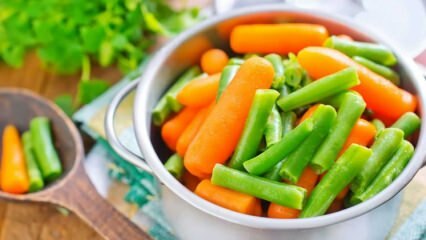 Как се съхраняват зеленчуците и месото? 