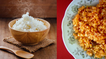 Булгурът или оризът увеличават теглото си? Какви са ползите от булгур и ориз? Яде ориз ...