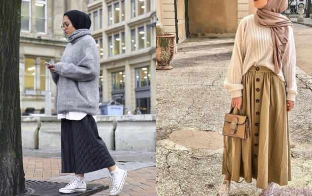 Комбинации с пола пуловер hijab instagram