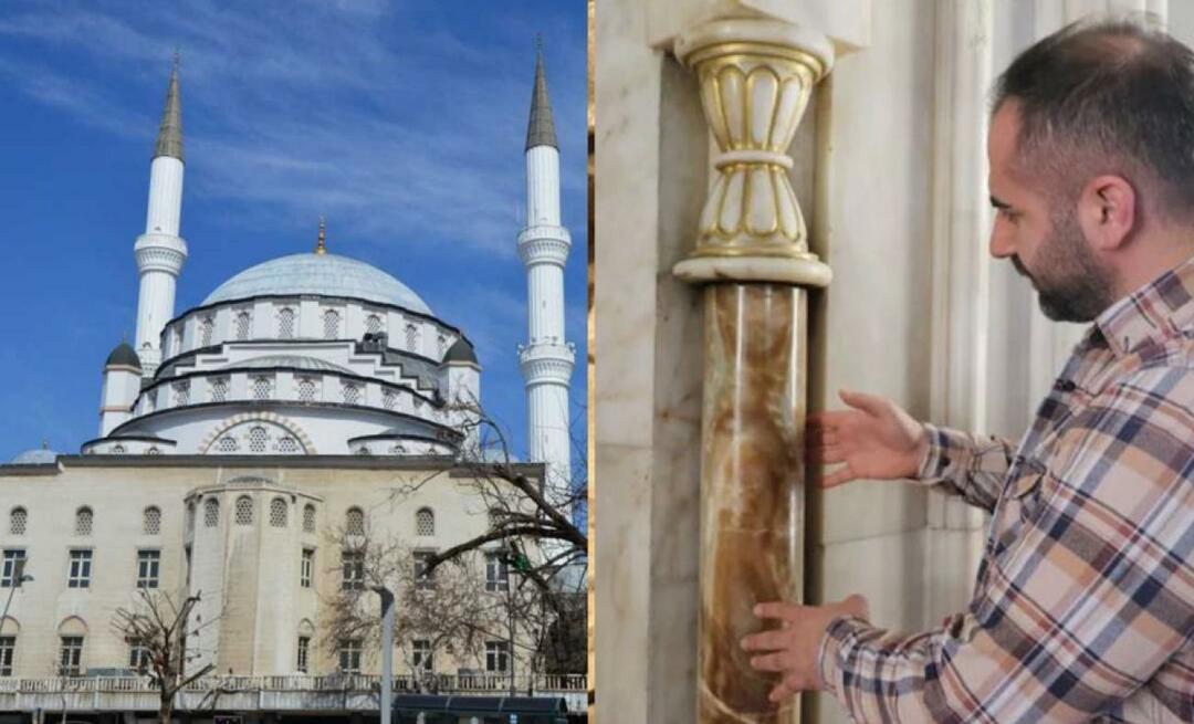 Джамията Изет паша в Елазиг не беше засегната от 3 земетресения благодарение на балансиращите си колони!