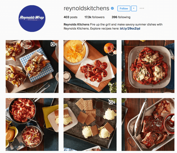 кухни на instagram reynolds