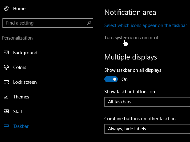 Съвет за Windows 10: Изберете кои икони се показват в системната област