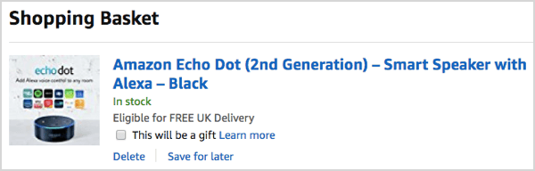 Echo Dot на Amazon беше най-продаваният за Коледа 2017.