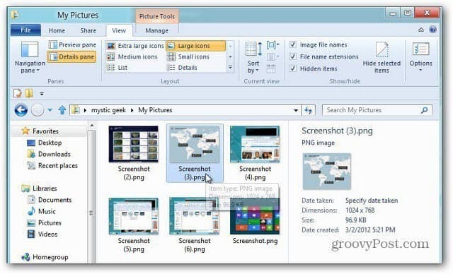 Как да направите екранна снимка в Windows 8
