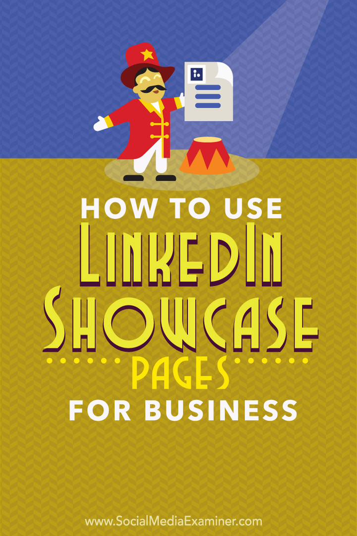 Как да използвам LinkedIn Showcase Pages за бизнес: Проверка на социалните медии