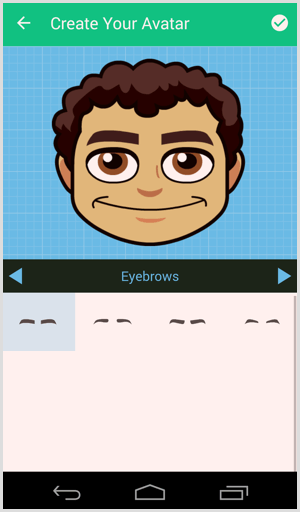 bitmoji персонализирайте аватар
