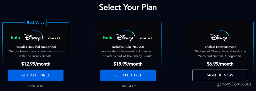 Disney Plus добавя нов пакет пакет с Hulu без реклами
