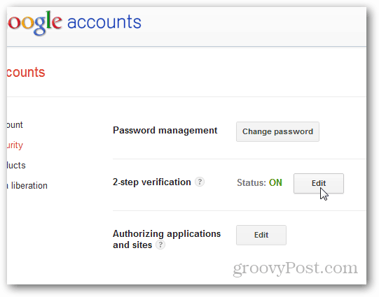 Как да активирате приложението Google Удостоверител за вашия профил в Google