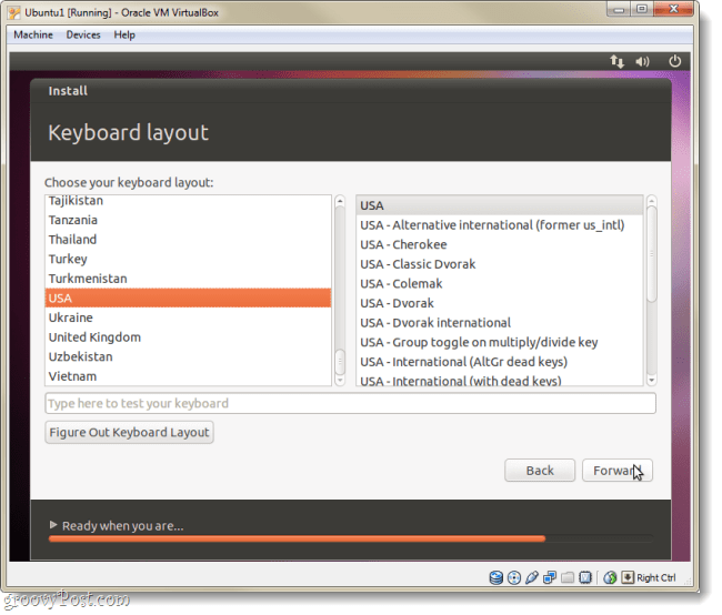 ubuntu оформление на клавиатурата