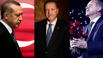 Честване на изненадващ рожден ден на президента Ердоган, един от известните художници