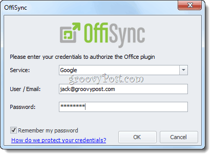OffiSync: Синхронизирайте Google Документи с Office 2010