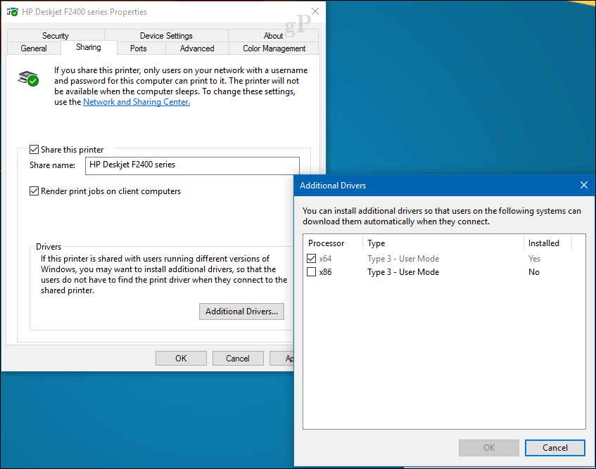 Как да споделяте принтер в Windows 10