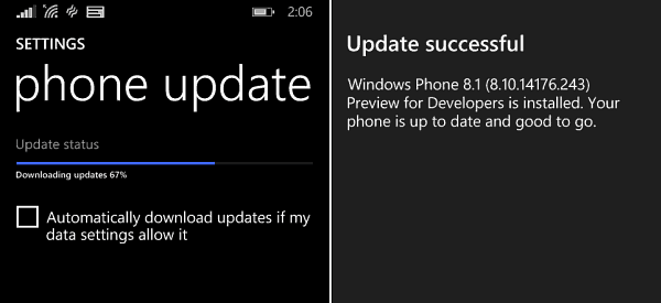 Microsoft актуализира Windows Phone 8.1 за разработчици