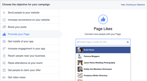 facebook страница като създаване на реклама