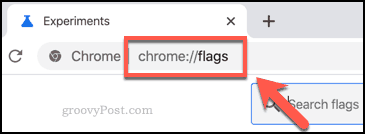 Менюто с флагове на Chrome, достъп до което е от адресната лента