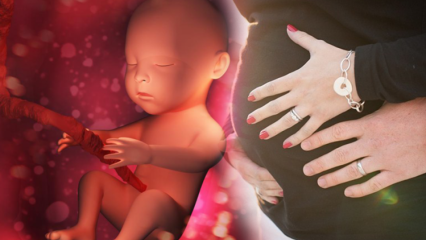 Как се ускоряват движенията на бебето в утробата на майката?
