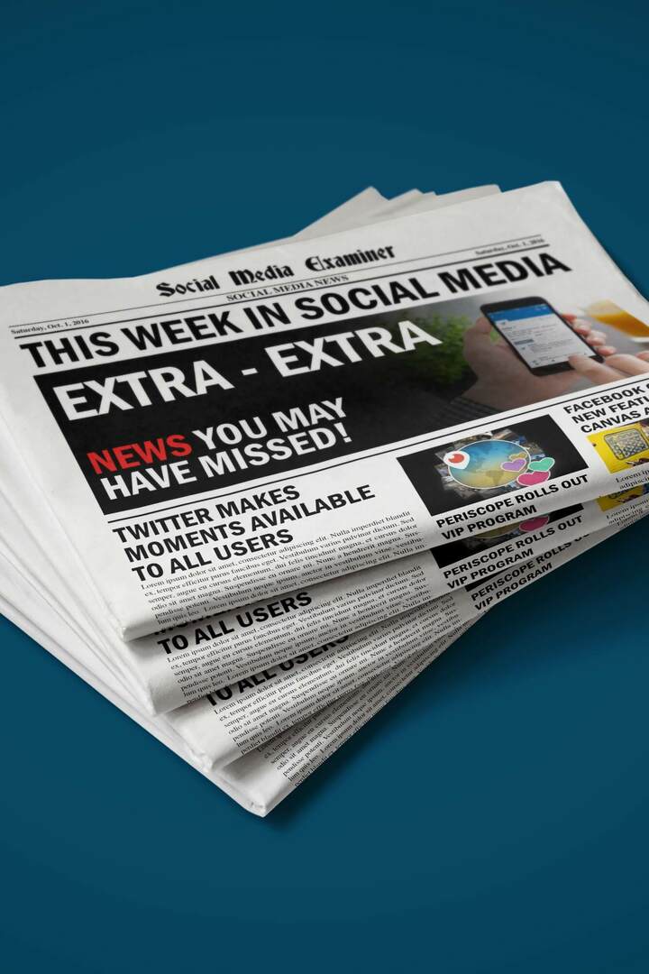 Twitter Moments пуска функция за разказване на истории за всички: Тази седмица в социалните медии: Проверка на социалните медии