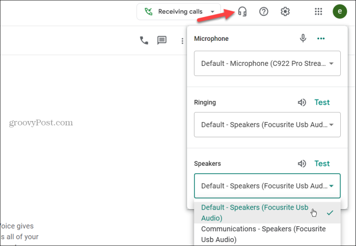 Използвайте Google Voice за извършване на разговори от компютър