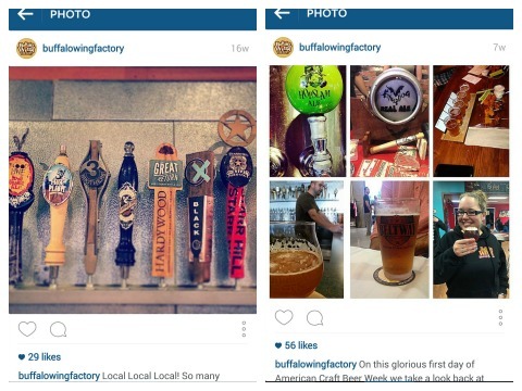 И пивоварите, и ресторантите се подкрепят взаимно с поглъщания, които са богата основа за снимки и етикети в Instagram.