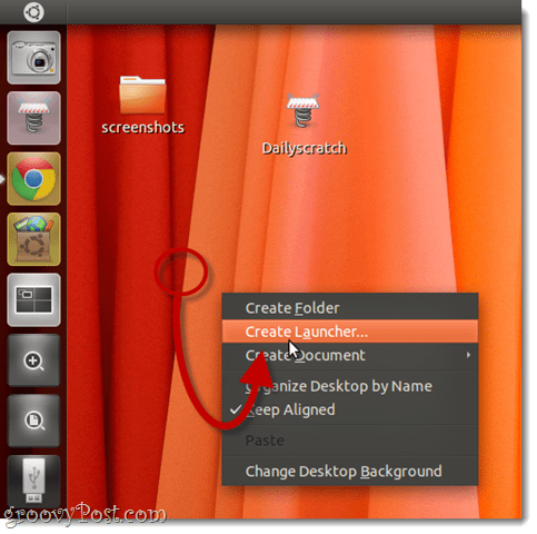 създайте пускови установки в Ubuntu