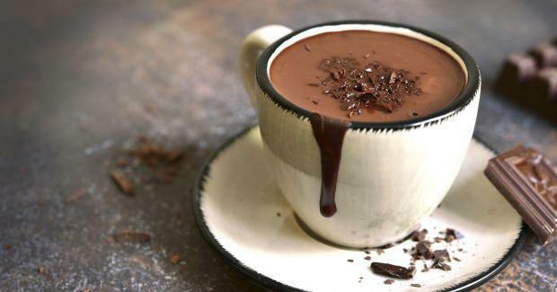 как се прави горещ шоколад
