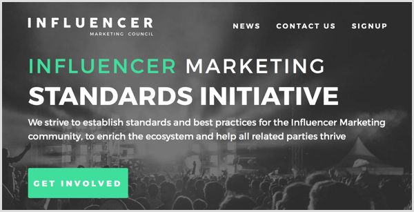 Инициатива за стандарти на Influencer Marketing Council